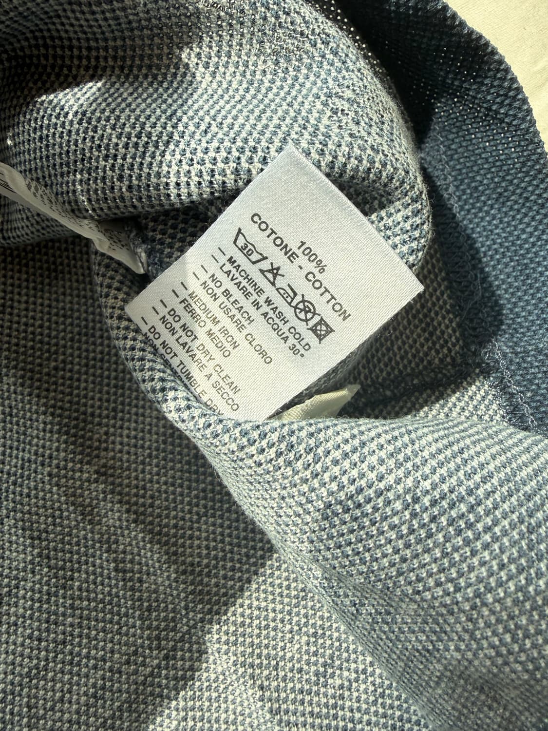 블루 니트 반팔 상품이미지5