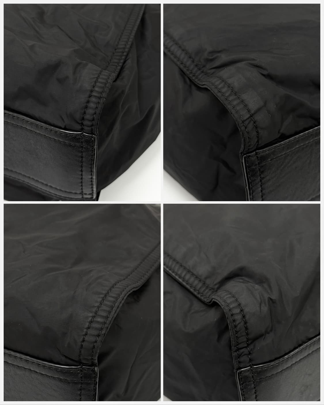 버버리 나일론 & 레더 블랙 숄더백 상품이미지7