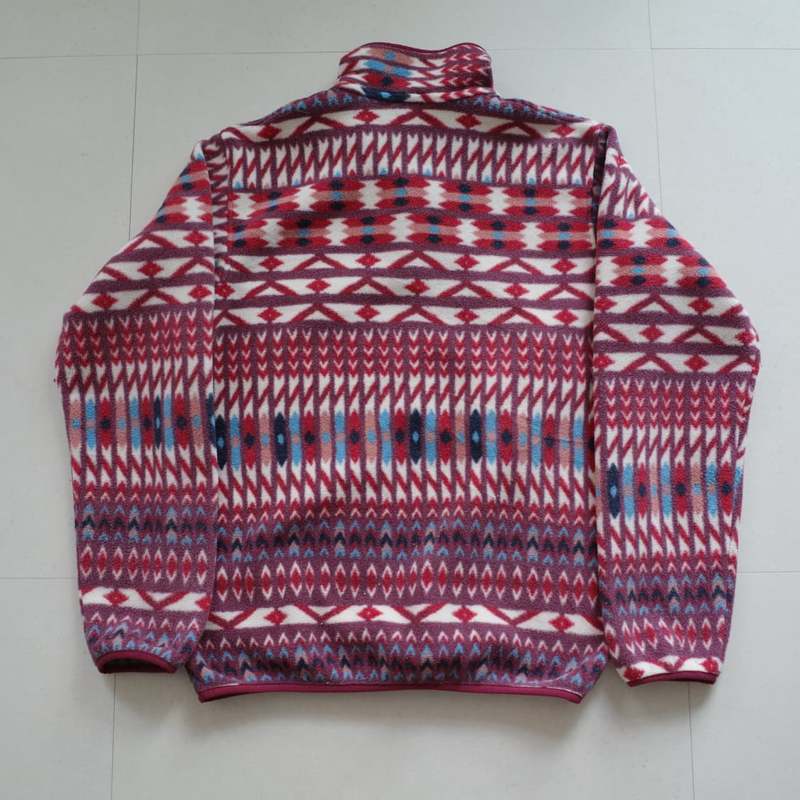 파타고니아 신칠라 스냅T 네이티브 아즈텍 플리스 M 상품이미지7