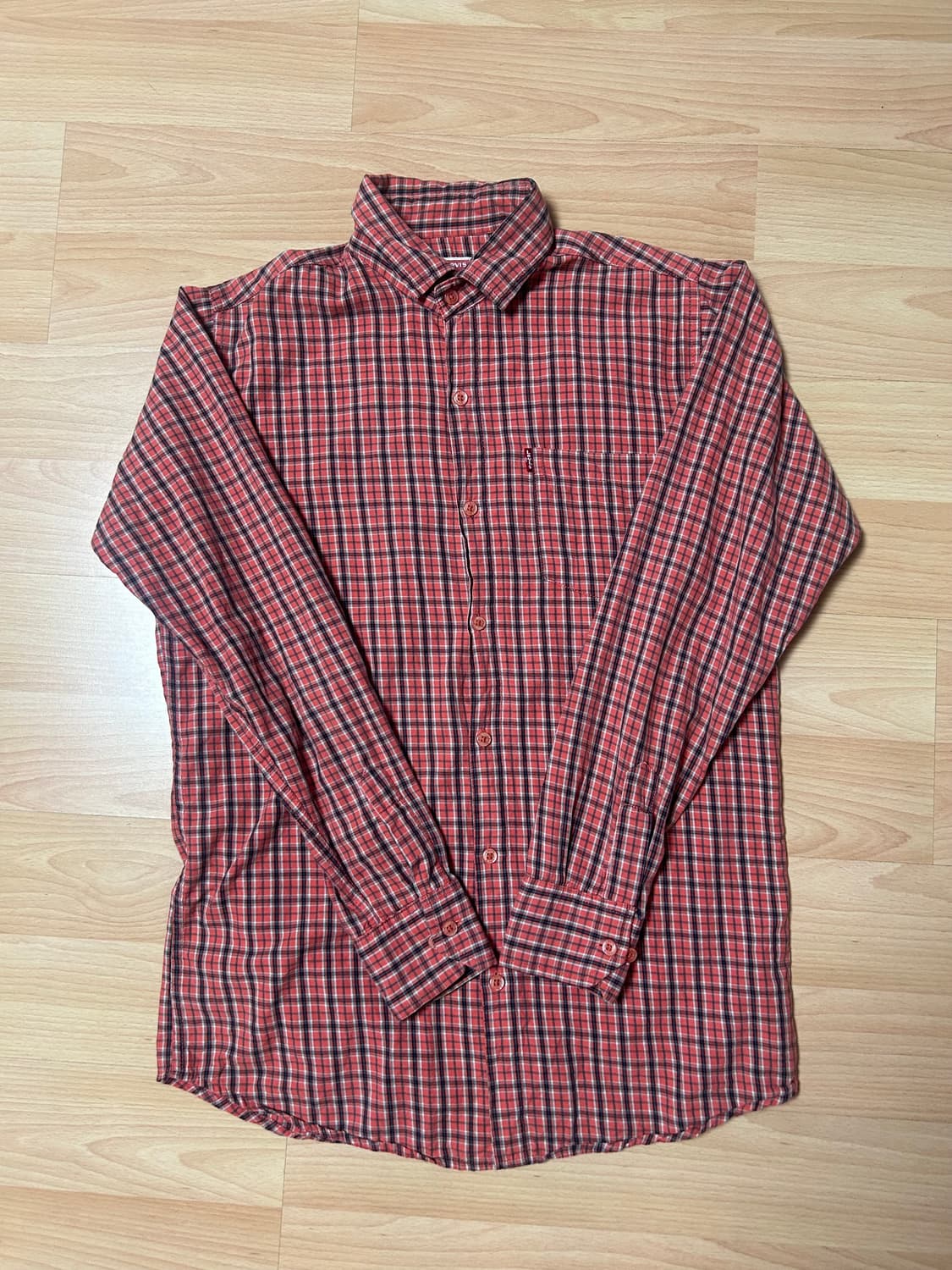 리바이스 체크 셔츠 상품이미지1