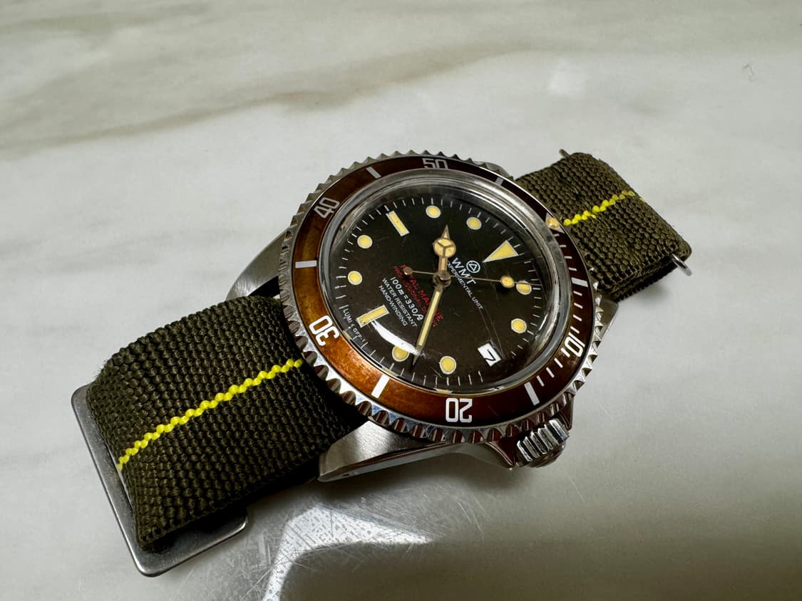 빈티지 감성의 정수, WMT 로얄마린 트로피칼 브라운 상품이미지4