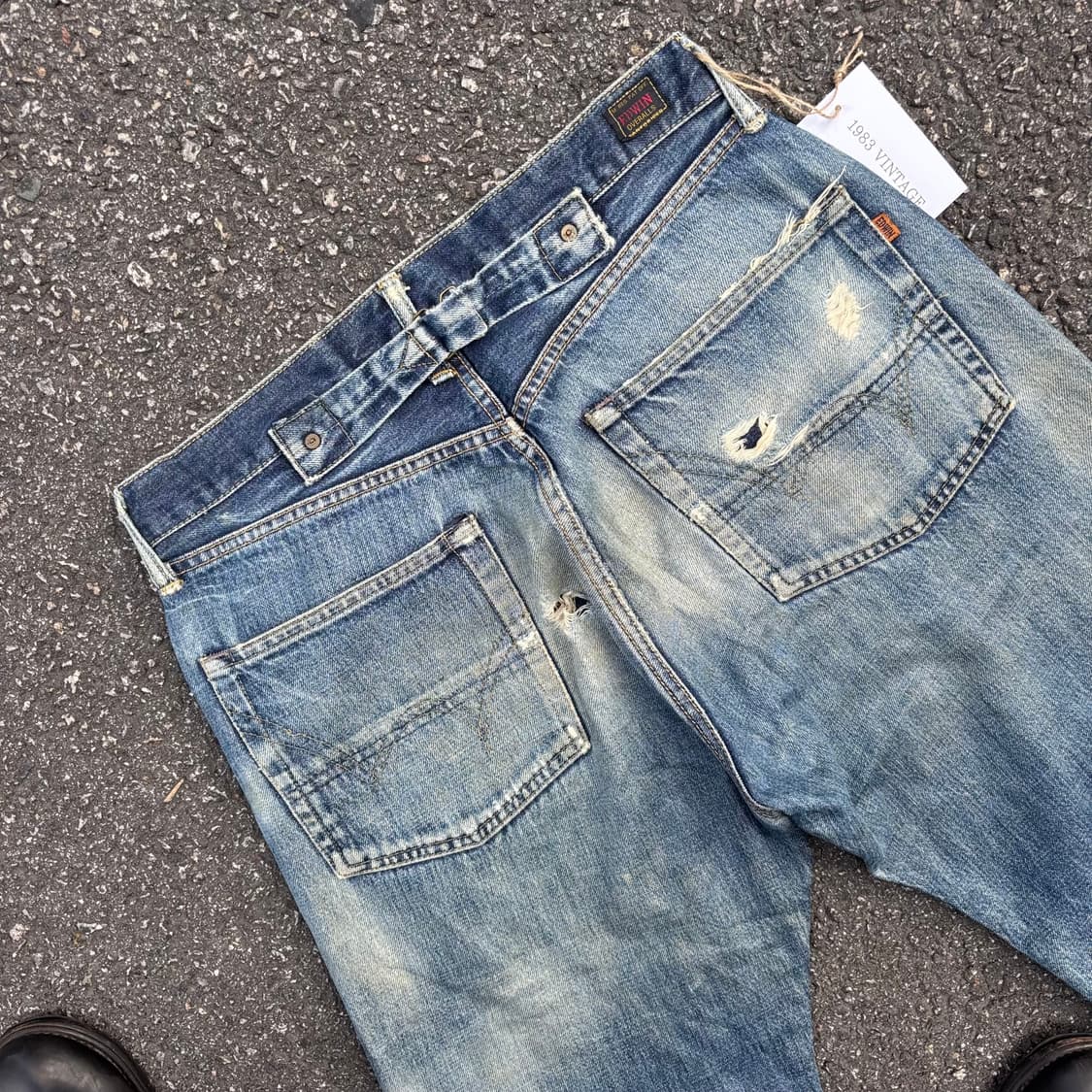 일본 에드윈 오버올즈 셀비지 데님 팬츠 상품이미지9