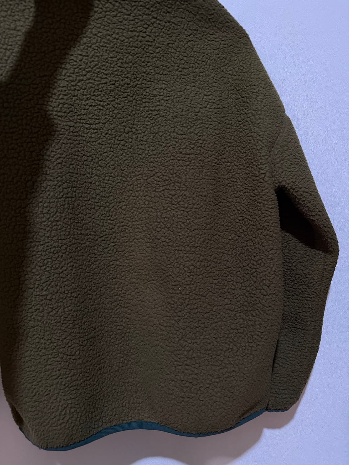 스튜디오톰보이 카키 뽀글이 버튼 후리스 STUDIO TOMBOY 상품이미지7