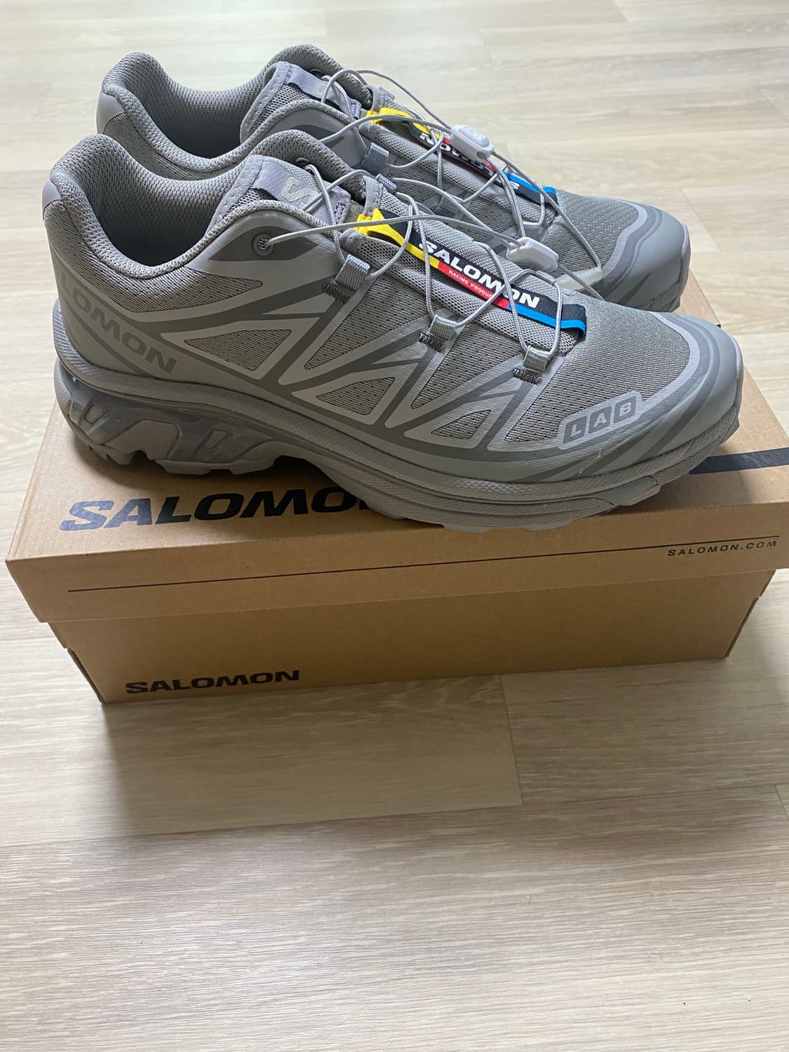 살로몬 XT-6 고스트 그레이 그레이 플란넬 상품이미지3