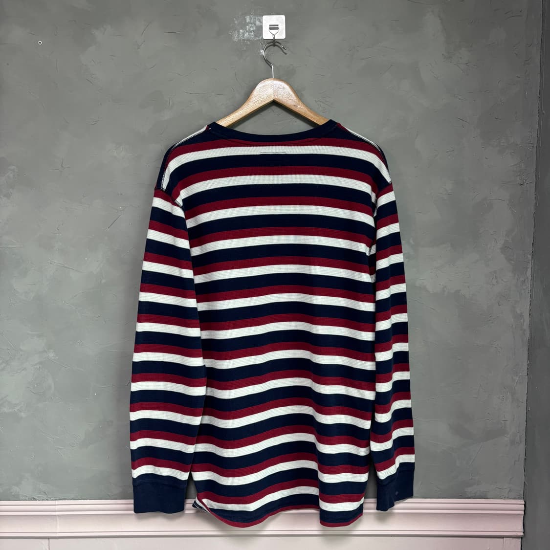 폴로 랄프로렌 스트라이프 와플 롱슬리브 상품이미지5