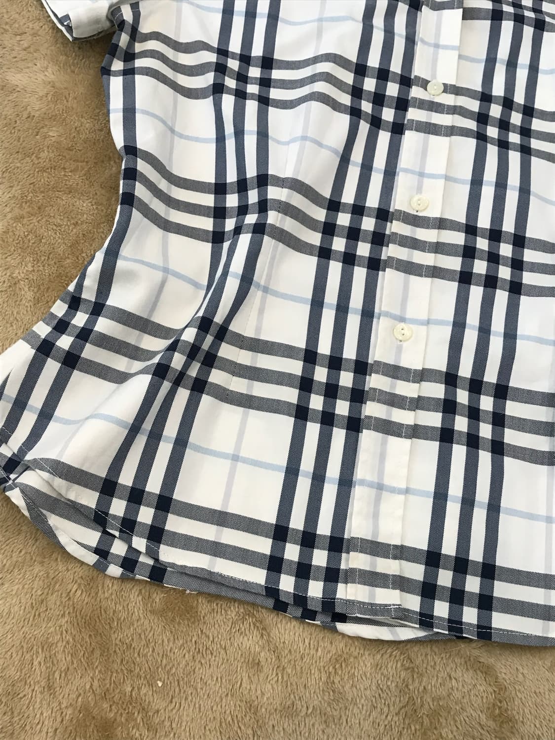 버버리 빈티지  체크 셔츠 상품이미지3