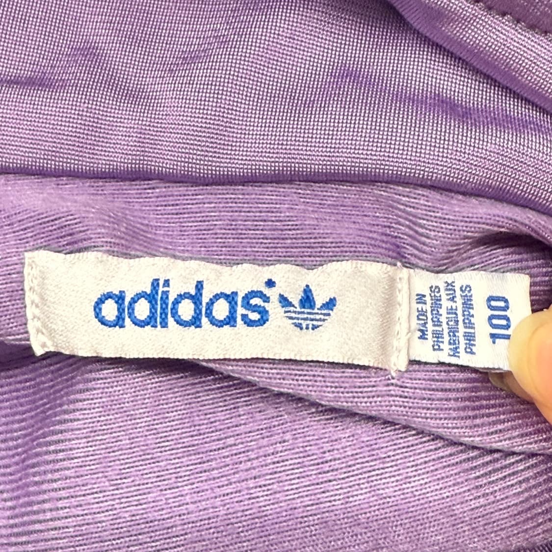 아디다스 연보라 퍼플 하늘 제니 져지 트랙탑 100 상품이미지5