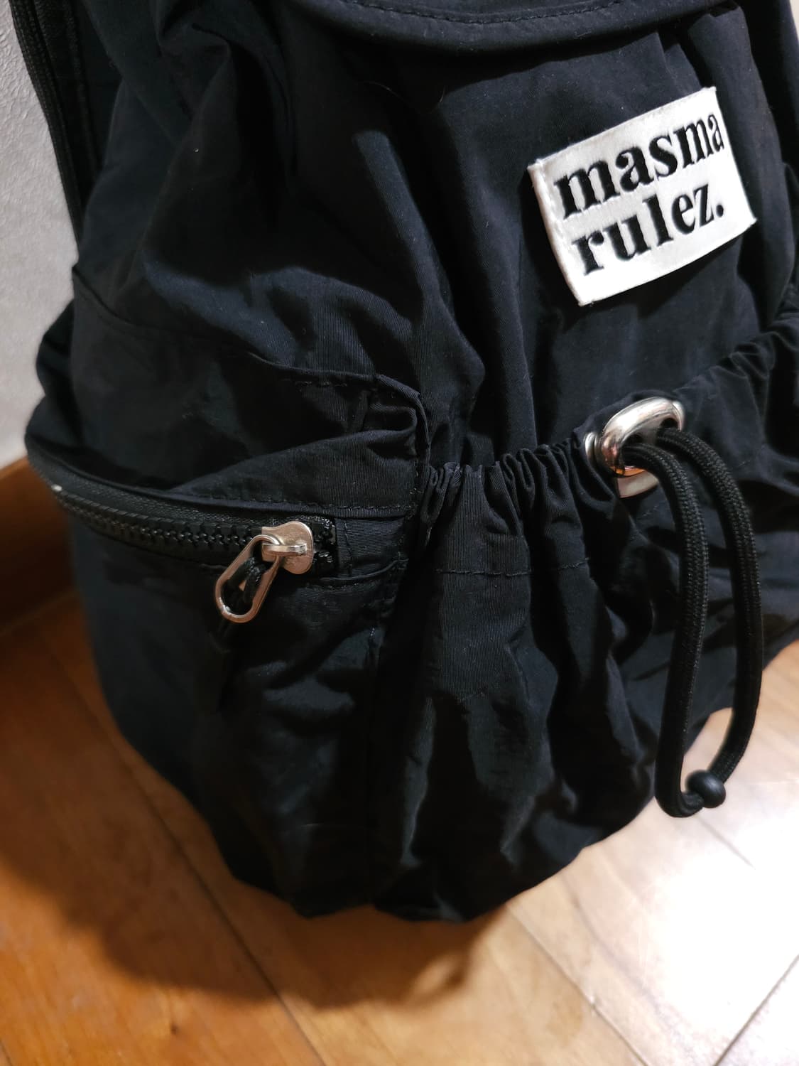 마스마룰즈 블랙 백팩 상품이미지4