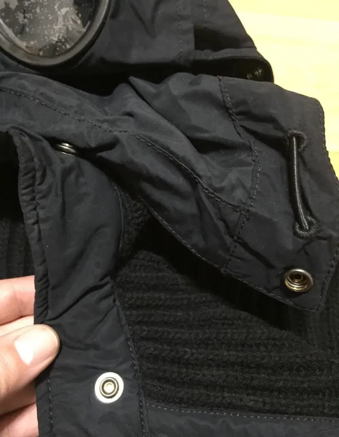 씨피 컴퍼니 디테쳐블 후디 집업재킷(울/나일론) 상품이미지5