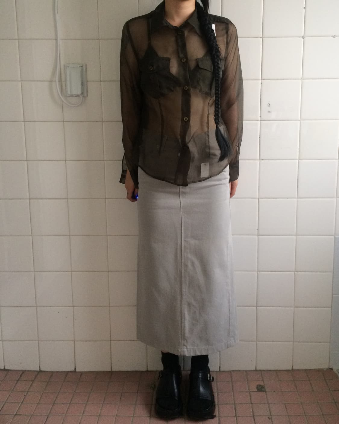 Max & co see through shirt 상품이미지1