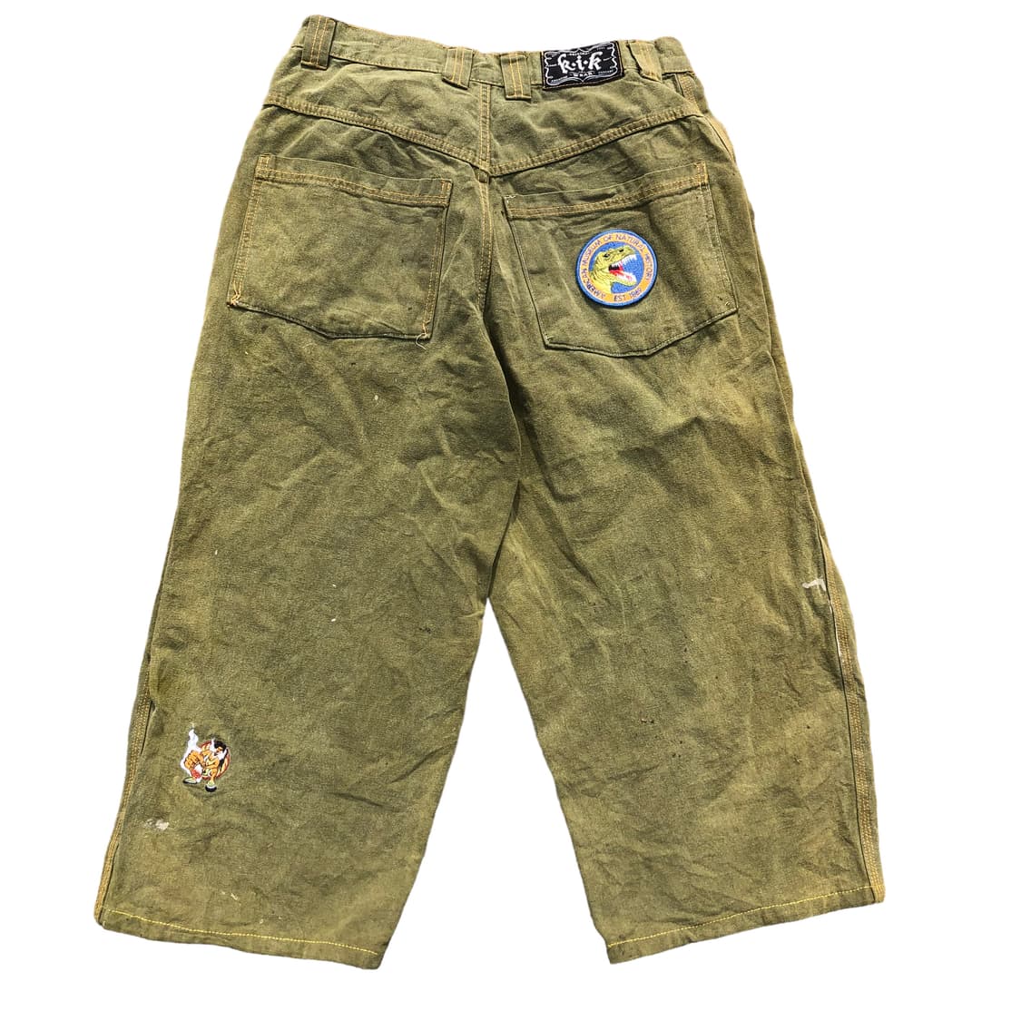 [31] KIK Wear 8부 데님 팬츠 상품이미지3