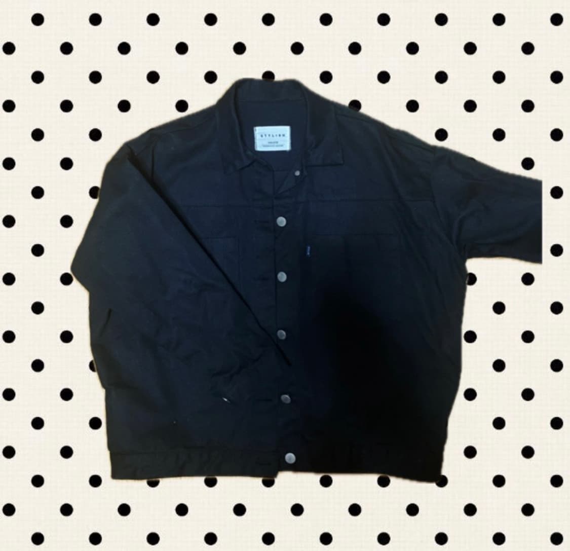 빈티지 검은색 자켓  상품이미지1