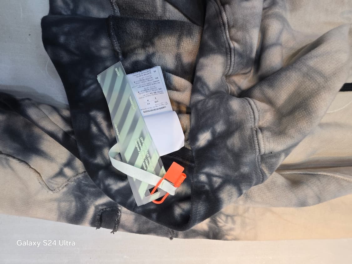 새상품 Off-White MODERN 타이 다이 후드티 상품이미지7