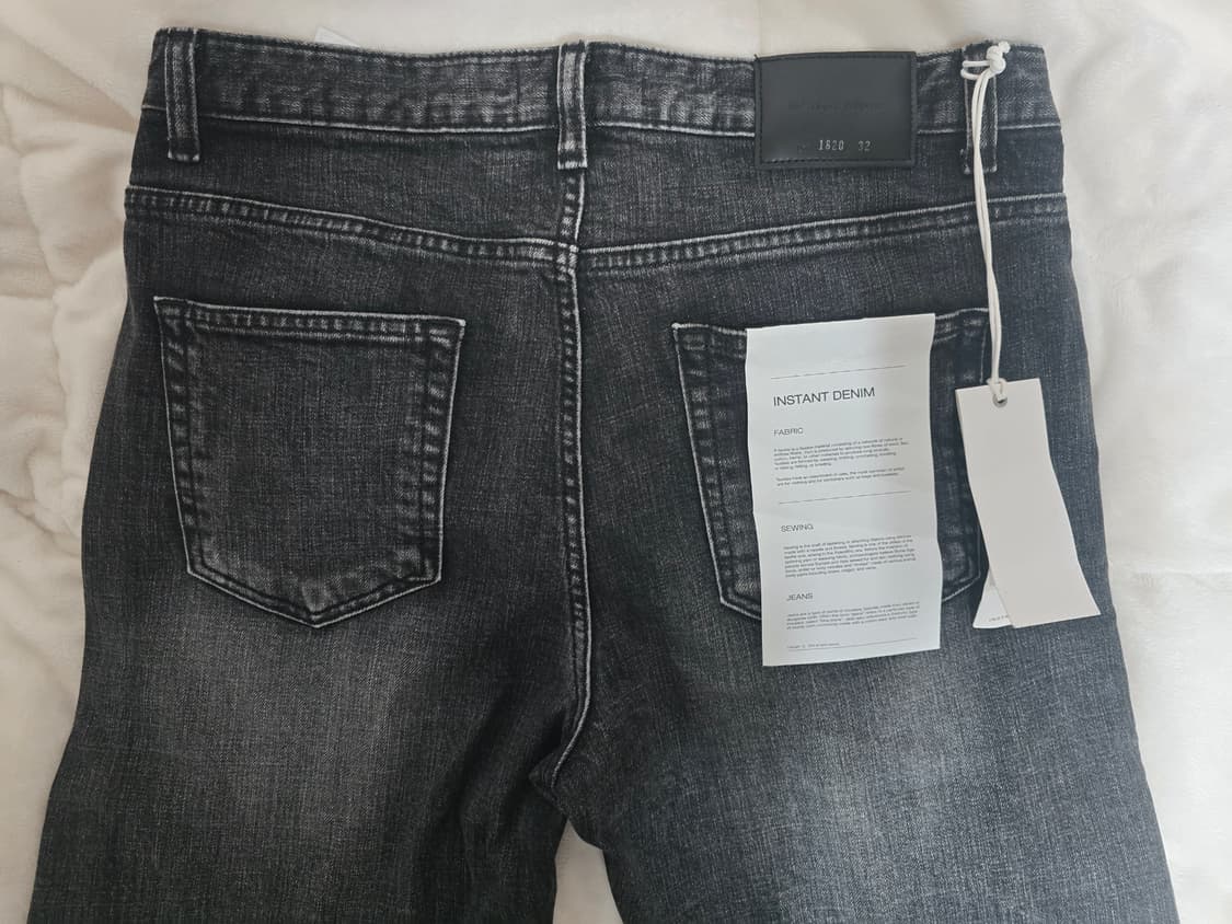 (새상품)브랜디드 1820 블랙 스탠다드4 데님진

32 상품이미지6