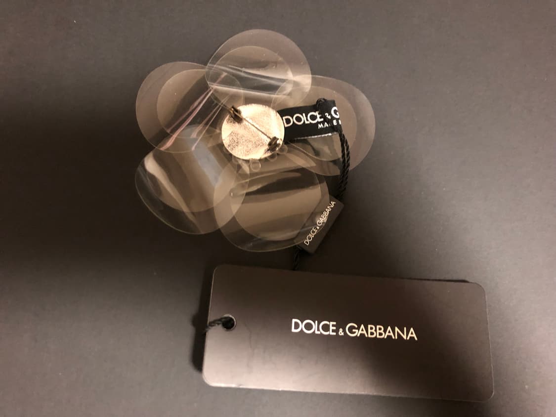 돌체앤가바나 비즈장식 플라워 브로치 코사지 상품이미지7