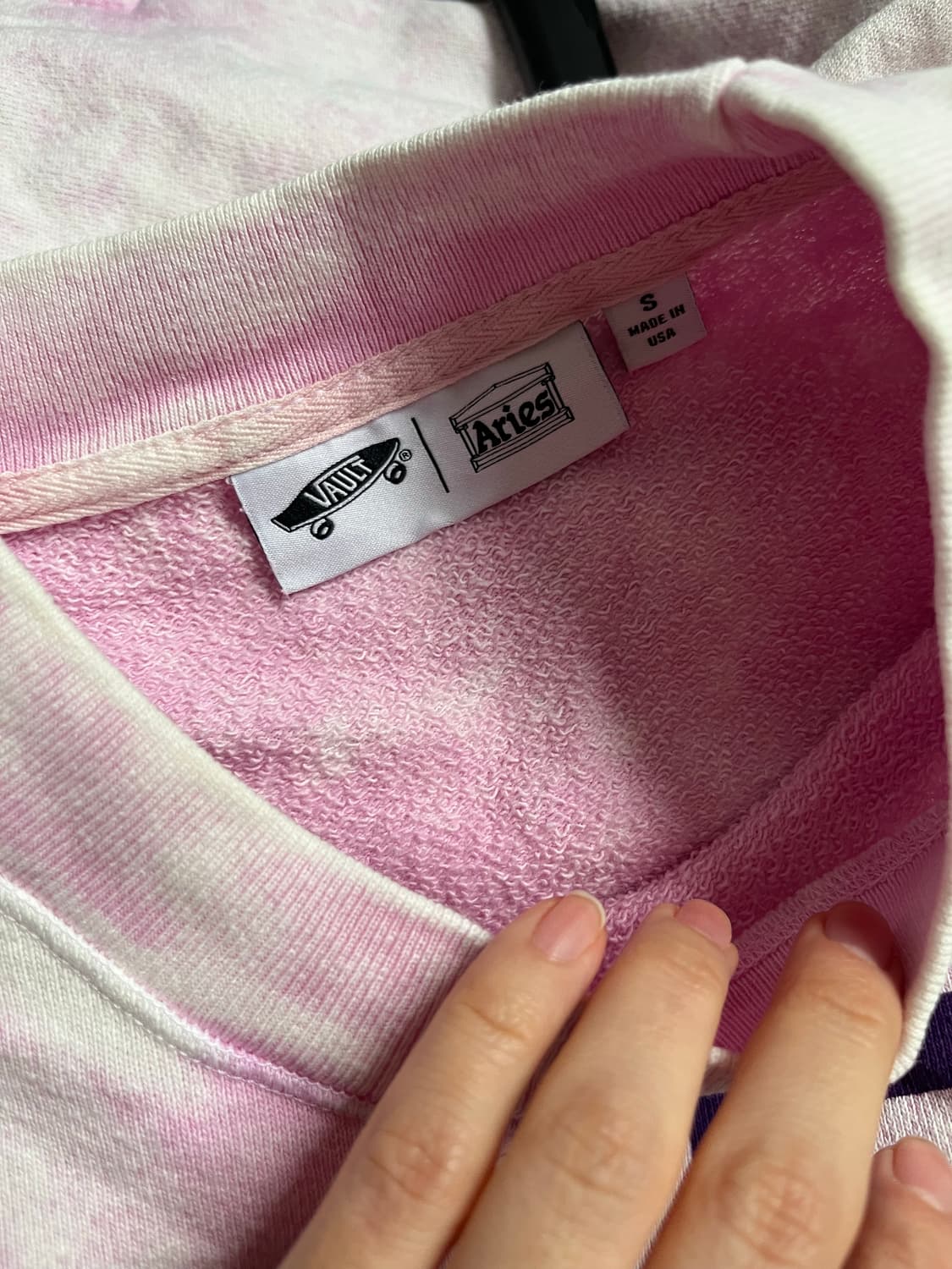 Vans vault aries 반스볼트에리즈 콜라보 스웻샤츠팬츠 s  상품이미지8