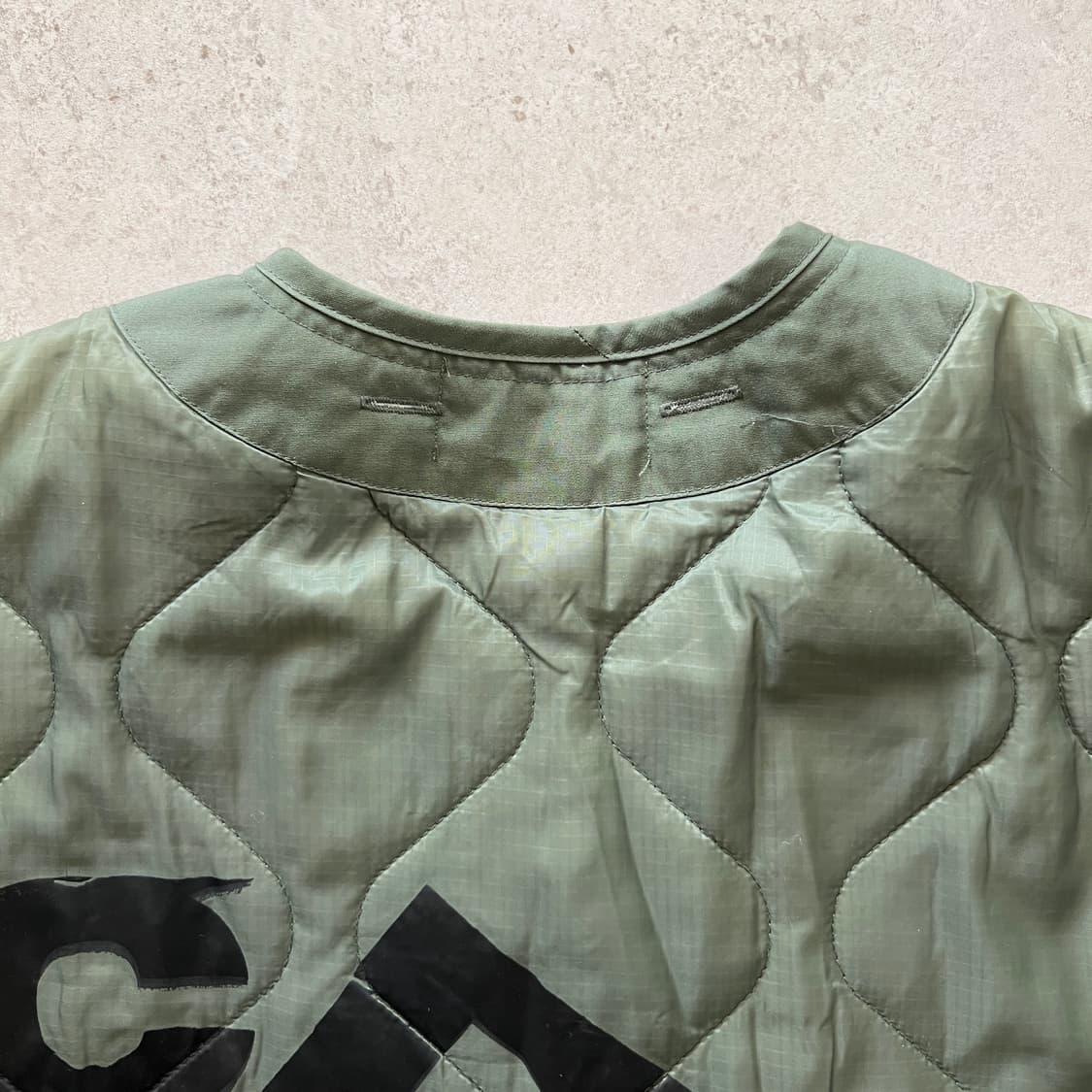 빈티지 00s CDG Alpha Industries 퀼팅 라이너 자켓 상품이미지4