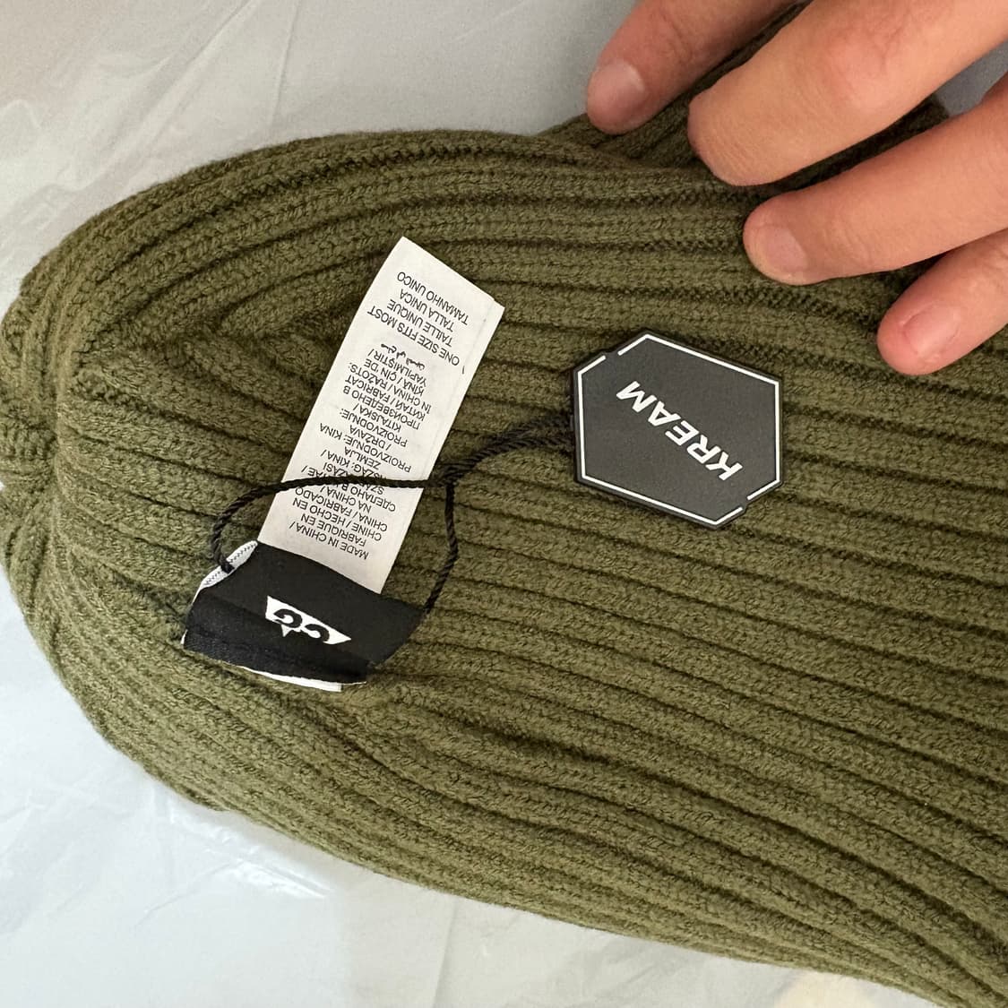 나이키 NRG ACG 커프드 비니 올리브 / 블랙 상품이미지5