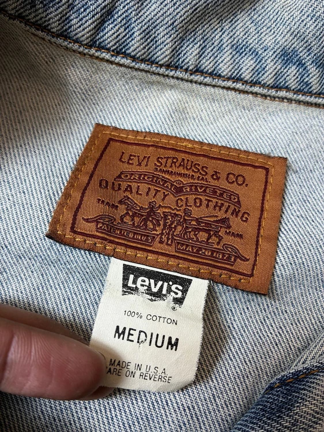 리바이스 90's USA 데님 트러커 자켓 PN8010 상품이미지9