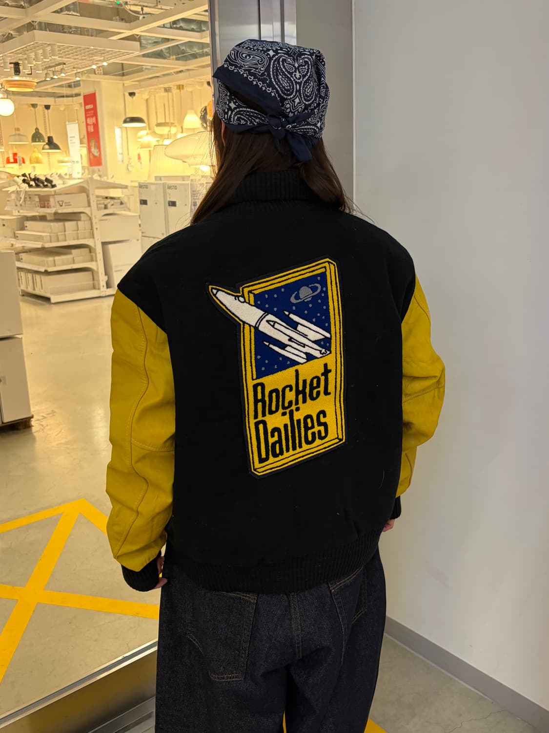 90s 올드스쿨 패치 리얼레더 바시티 상품이미지3