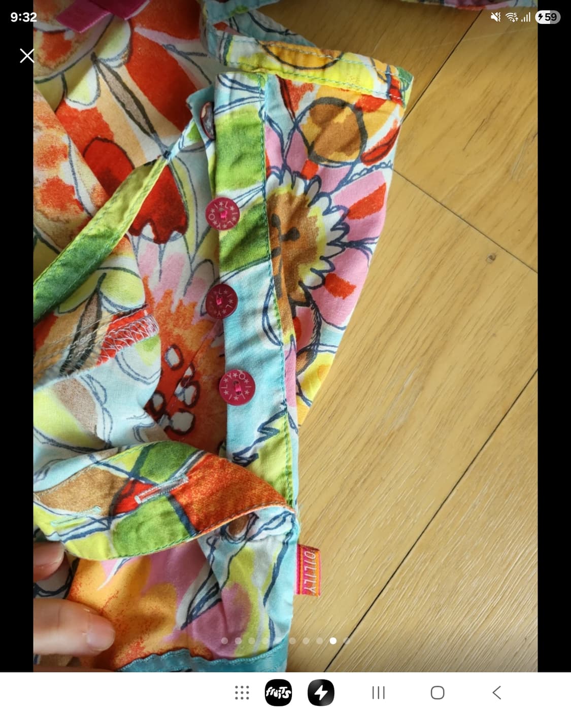 오일릴리 해바라기 언밸런스 스컷 상품이미지8