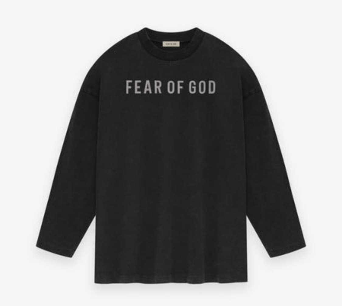 피어오브갓 8TH 썬더버드 롱슬리브 티셔츠 블랙 상품이미지2