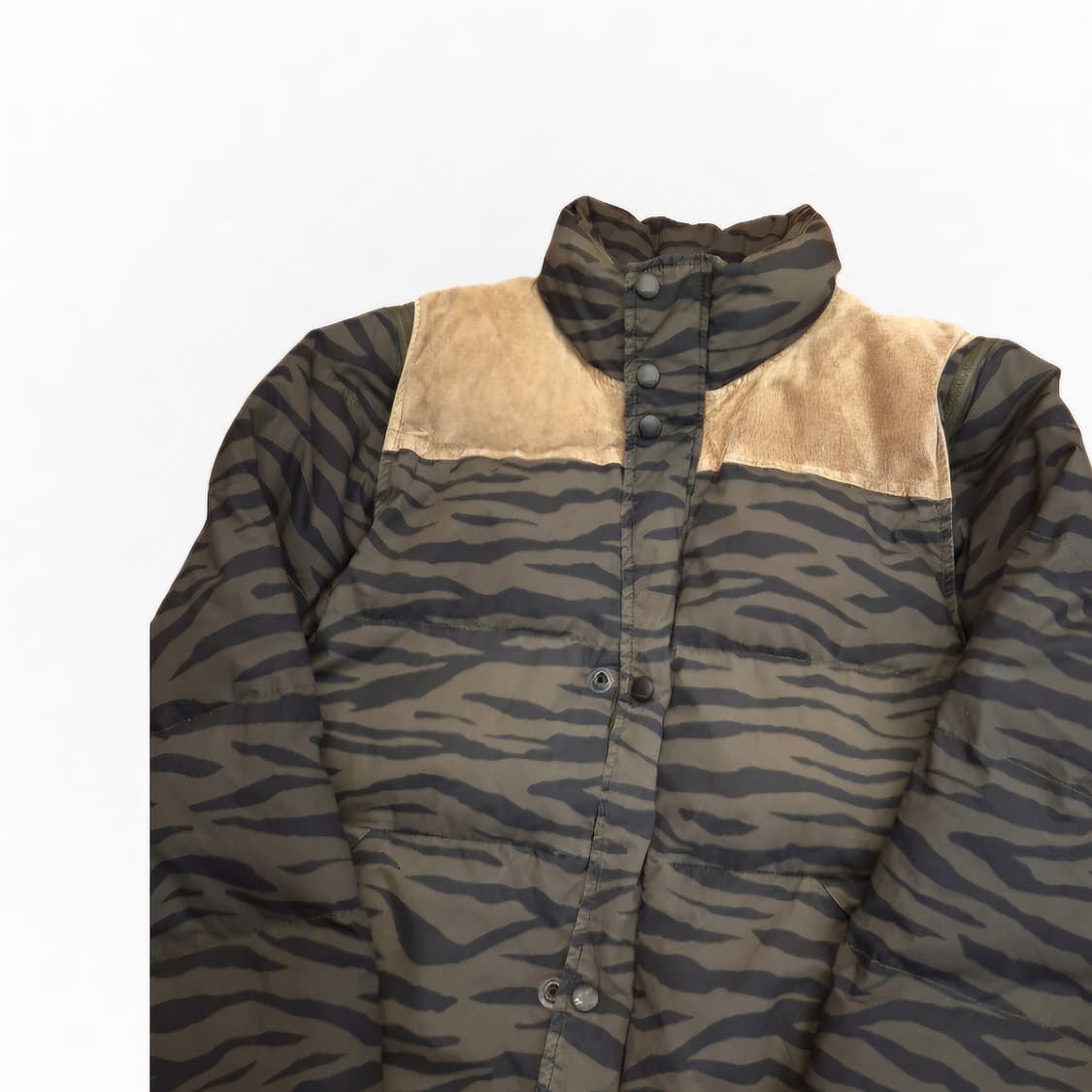 아디다스 오리지널스 타이거 카모 패디드 패딩 / 베스트 투웨이 지퍼 95 상품이미지9