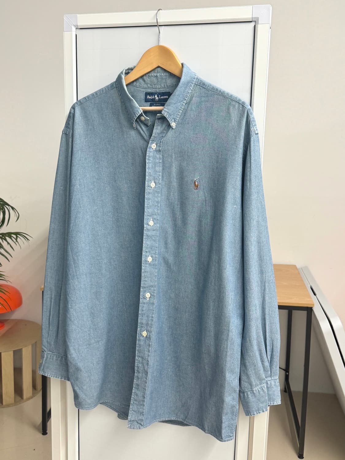 폴로 샴브레이 셔츠 상품이미지2