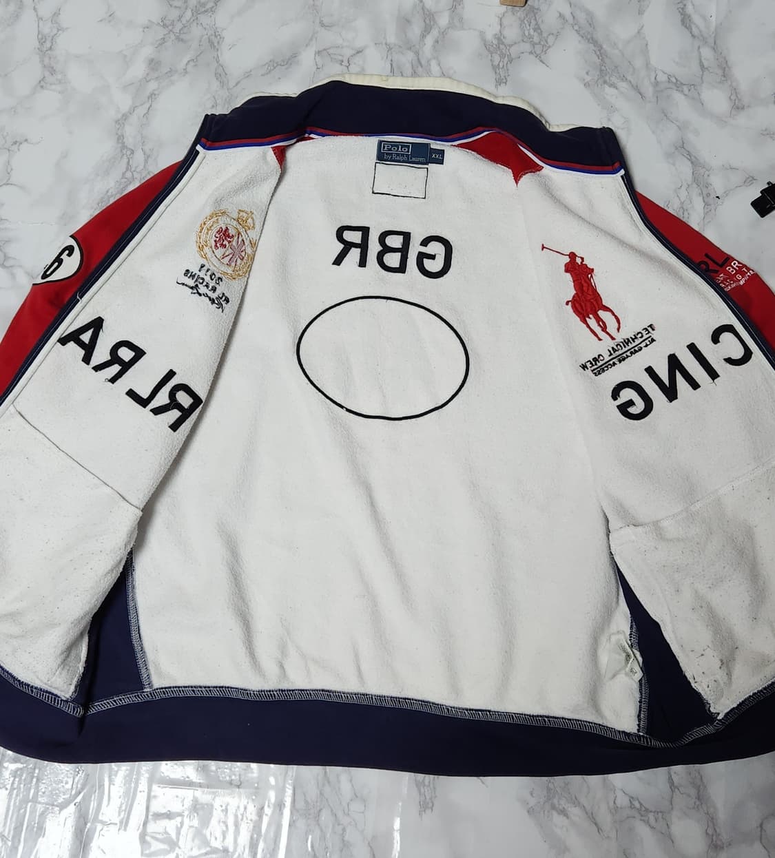 XL 폴로 랄프로렌 빅포니  RL1 레이싱 코튼 집업 자켓 상품이미지8