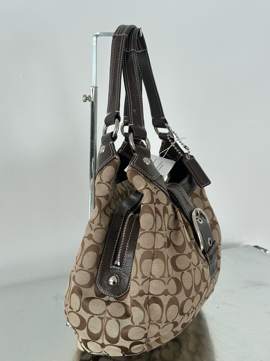 코치 자카드 버클 호보백  상품이미지7