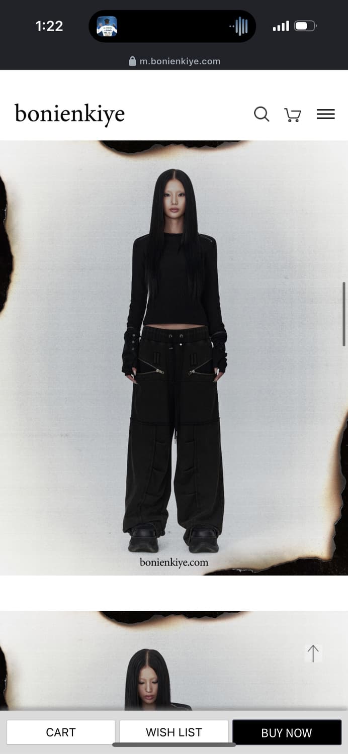 보니앤키예 바지 상품이미지1