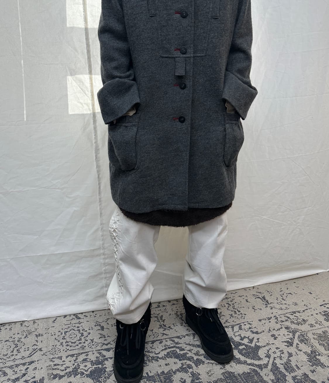 teresa van buren 울 코트 상품이미지1