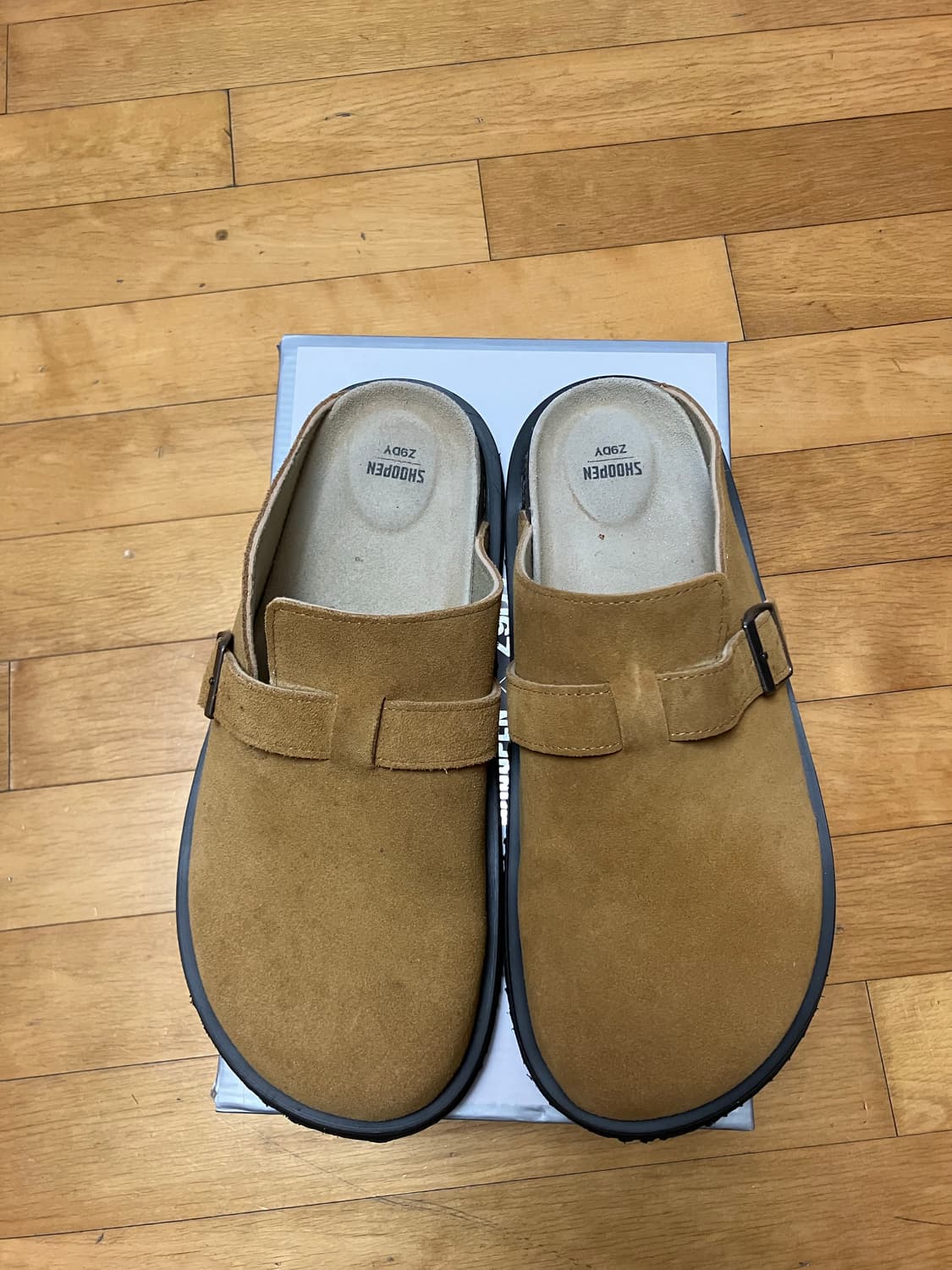 슈펜x짱구대디 스웨이드 클로그 280 상품이미지2