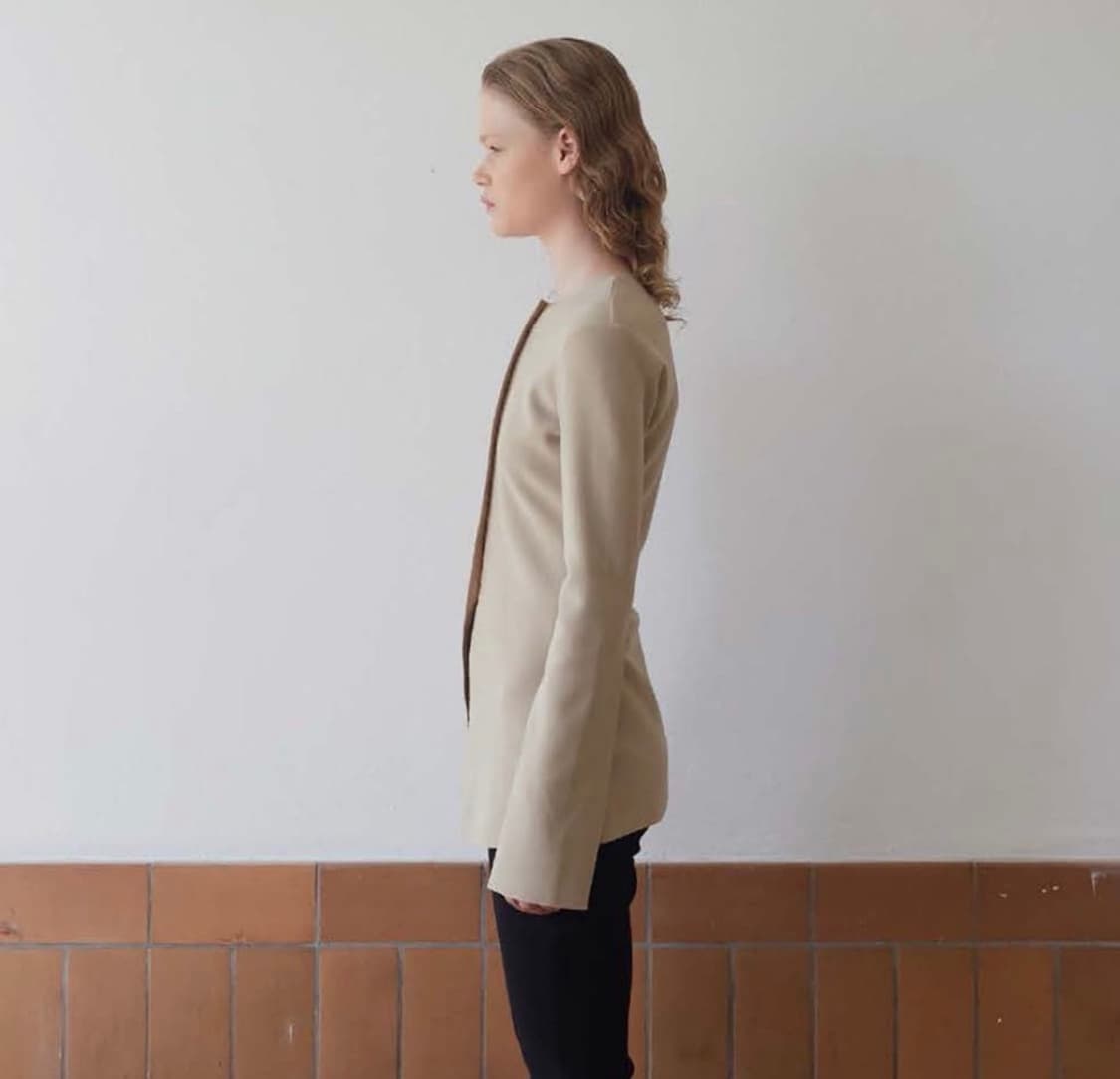 Birrot Lay2 Blouse, Peanut 상품이미지3