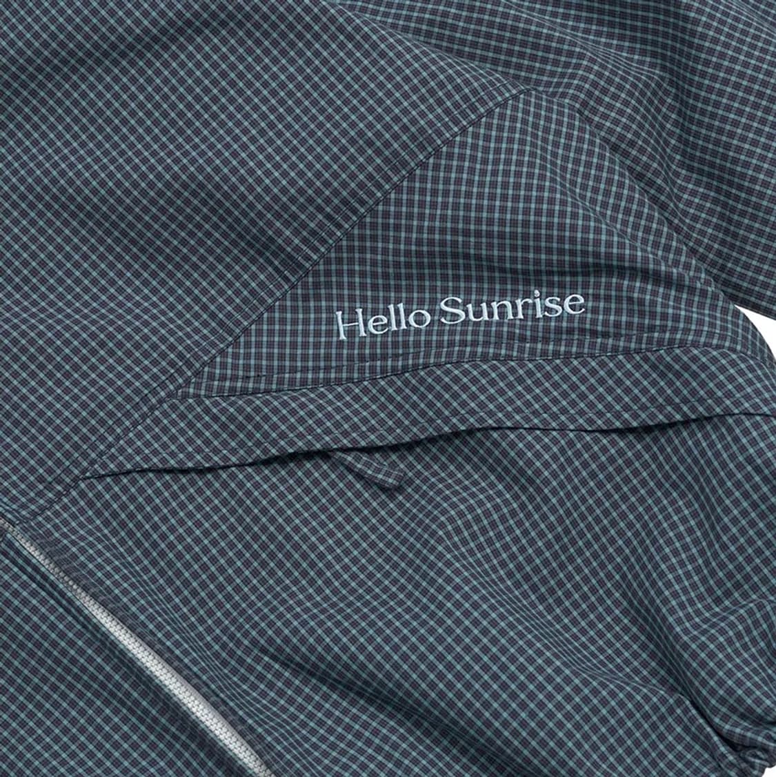 헬로선라이즈 트래블 후디드 자켓 블루 후드집업 상품이미지5