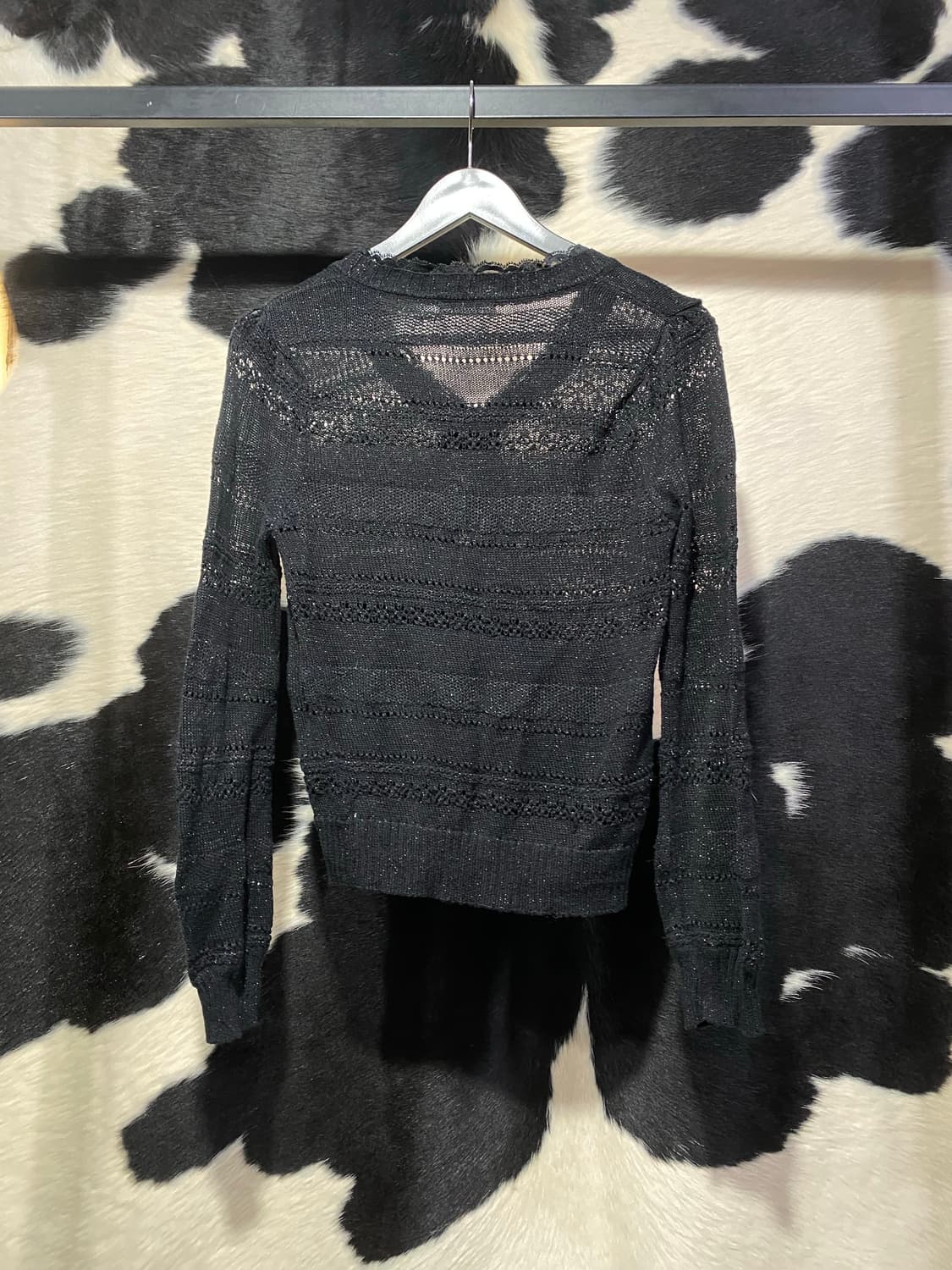 Healthy karen 글리터 리본 디테일 가디건 상품이미지4