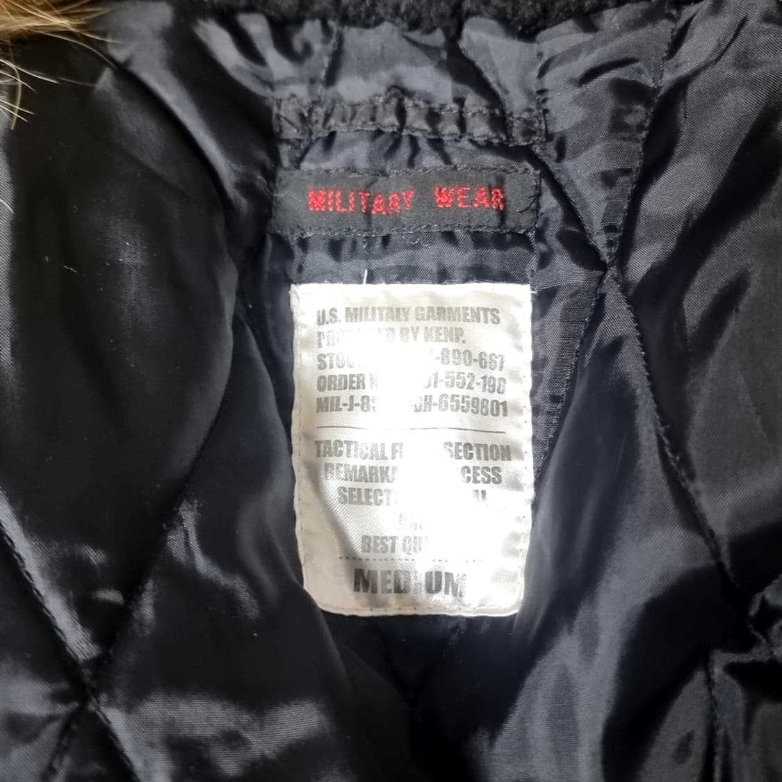 미제 밀리터리 복각 n3b 파카(100) 상품이미지8