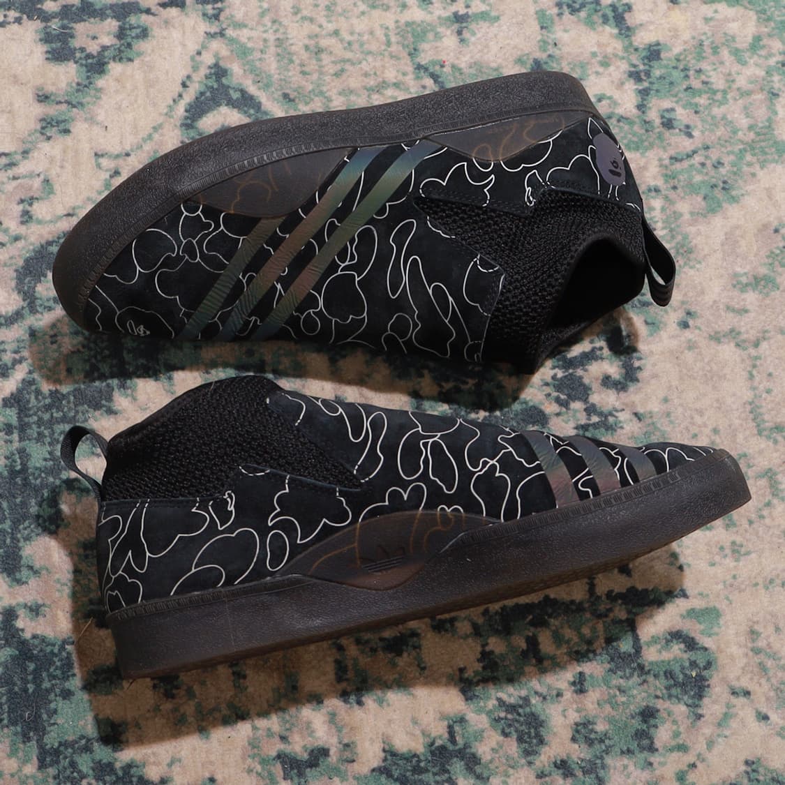 Adidas x BAPE 아디다스 x 베이프 3ST.002 블랙 270 상품이미지3
