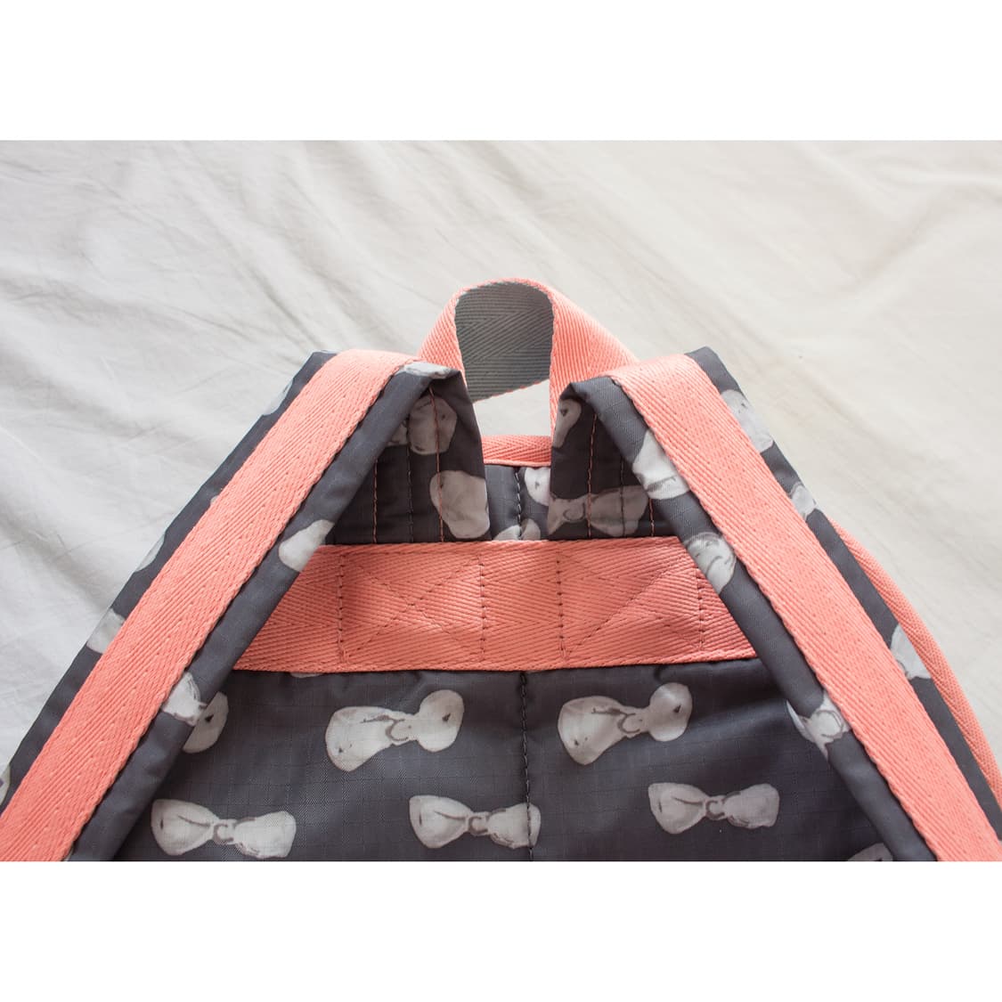 츠모리치사토 x Lesportsac 리본 배낭과 야옹 파우치 상품이미지9