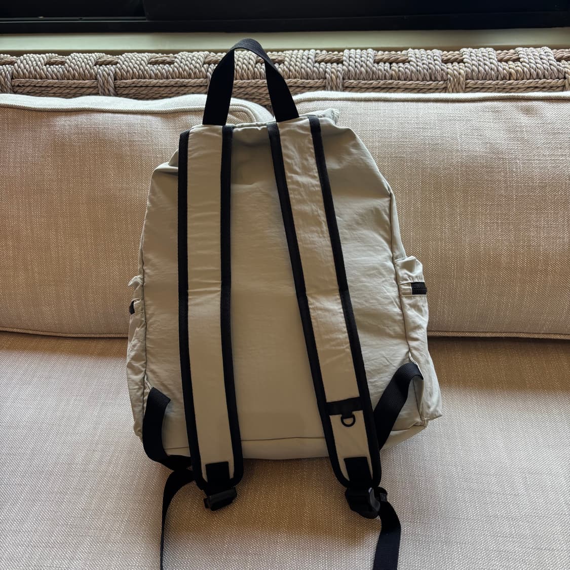 마스마룰즈 스트링 플랩백팩 그레이 상품이미지5