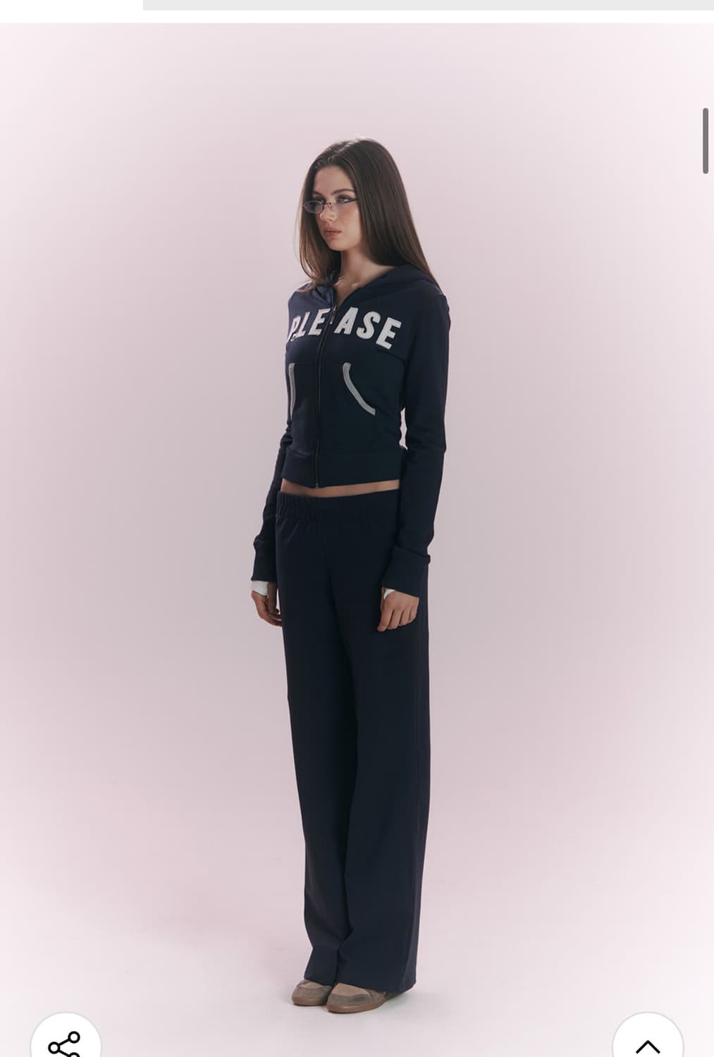 플리즈노팔로우 패치 후드집업, 팬츠 새상품 상품이미지5