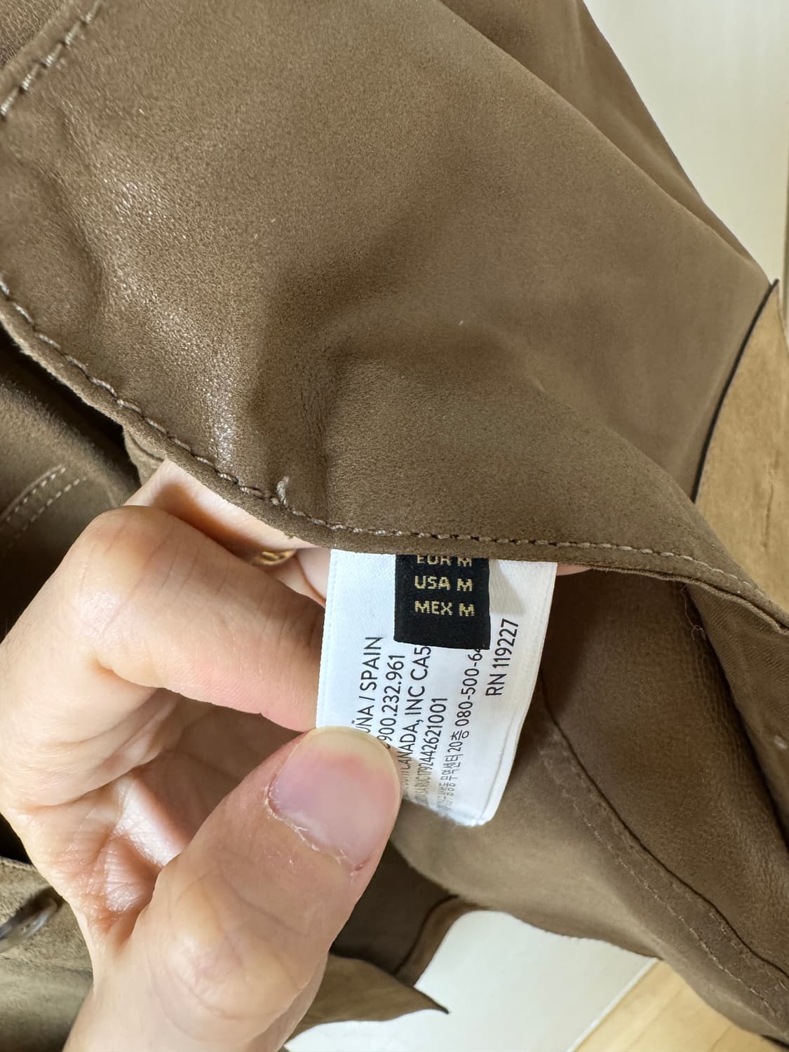 마시모두띠 가죽 셔켓 상품이미지3