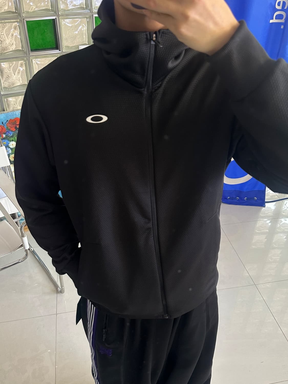 enhance grid fleece jacket 13.0FOA405097 상품이미지3
