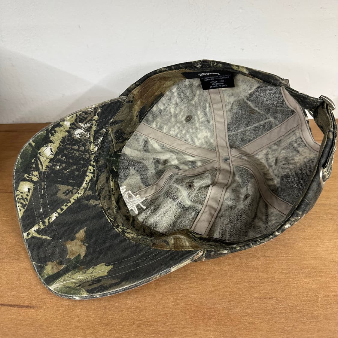 스투시 리얼트리 카모 볼캡 상품이미지5