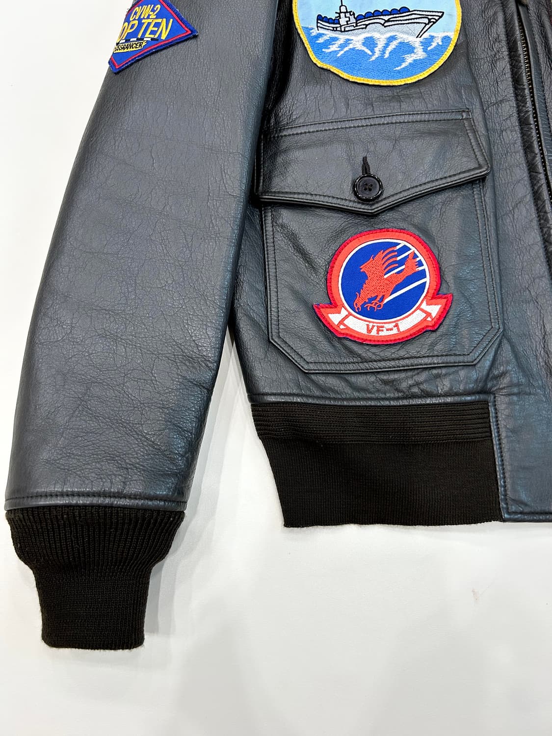 탑건메버릭Craft Enterprise G-1 커스텀 소가죽 항공 자켓 상품이미지3