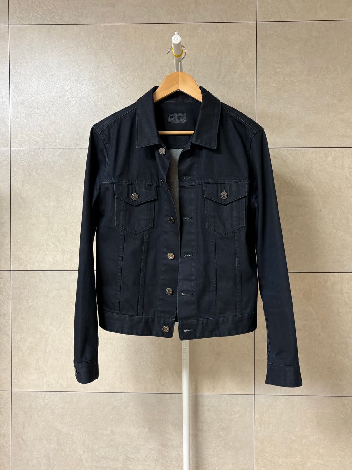 생로랑 13ss 코팅 데님 상품이미지1