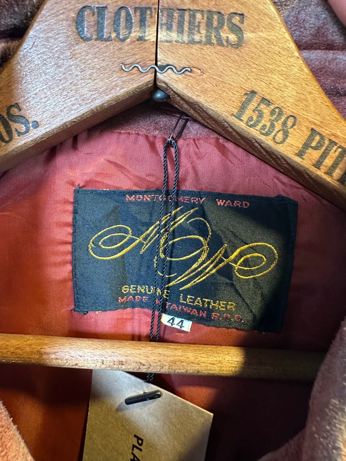 Old 헤비 리얼 레더 스웨이드 모터사이클 레이싱 자켓 상품이미지9