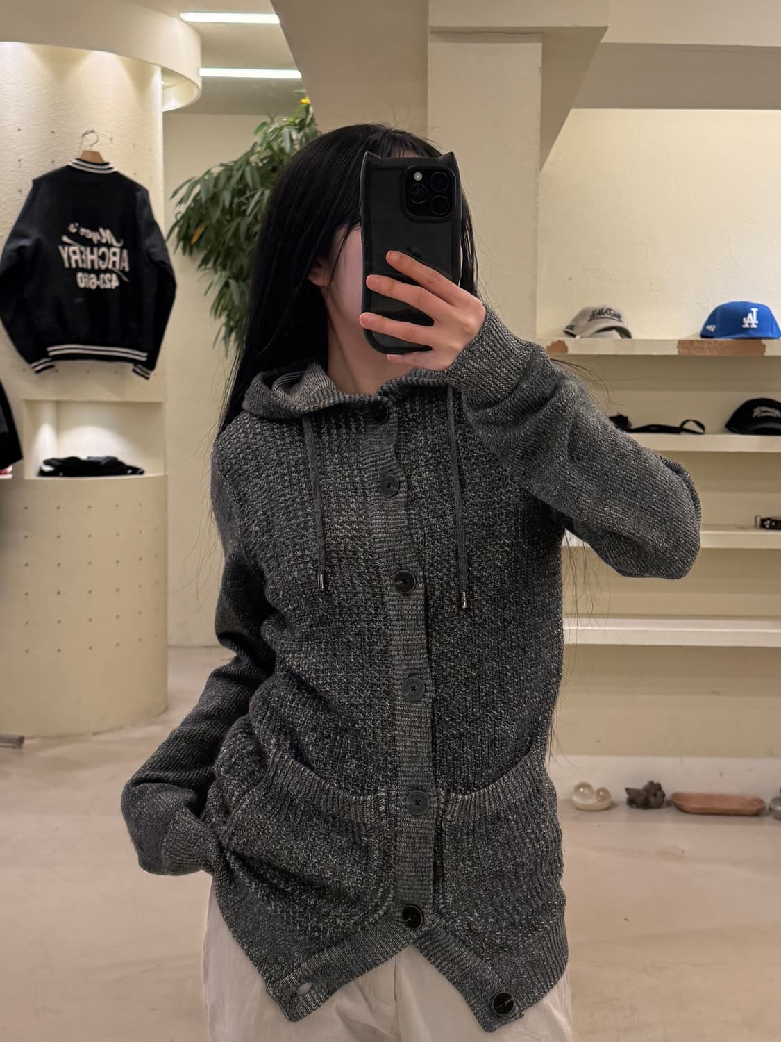 아르마니 익스체인지 아카이브 후드 스웨터 자켓 U114 상품이미지1