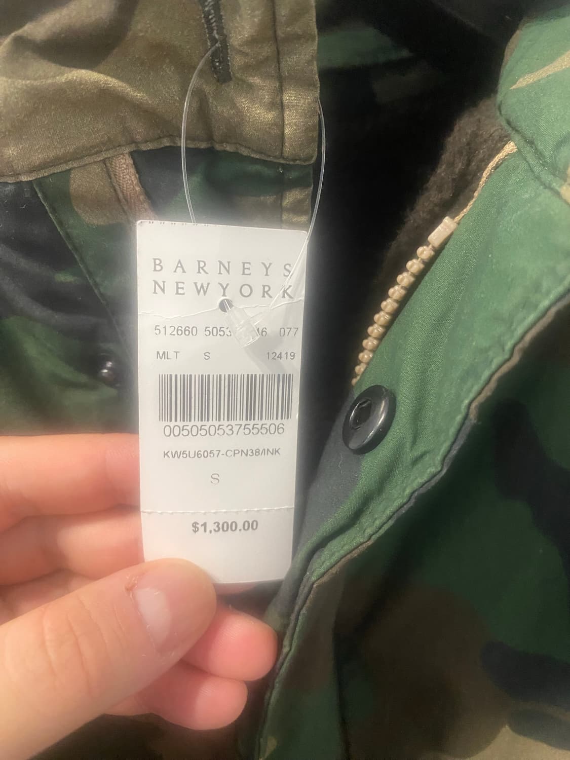 [S]이지 시즌5 롱 카모 자켓 상품이미지5