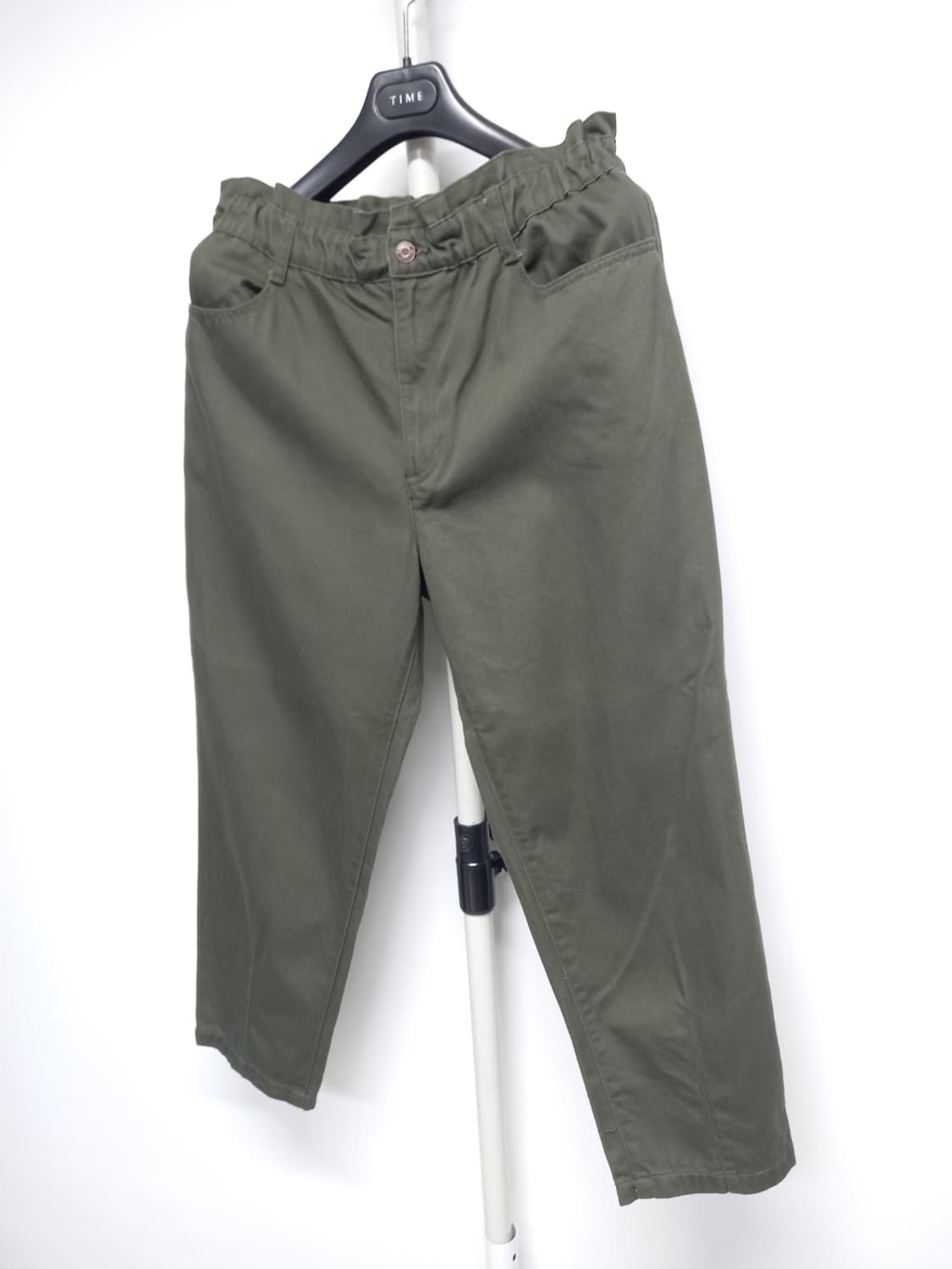 새 갤러리아 춘추 카키 스웻팬츠 빅싸이즈 88 상품이미지5